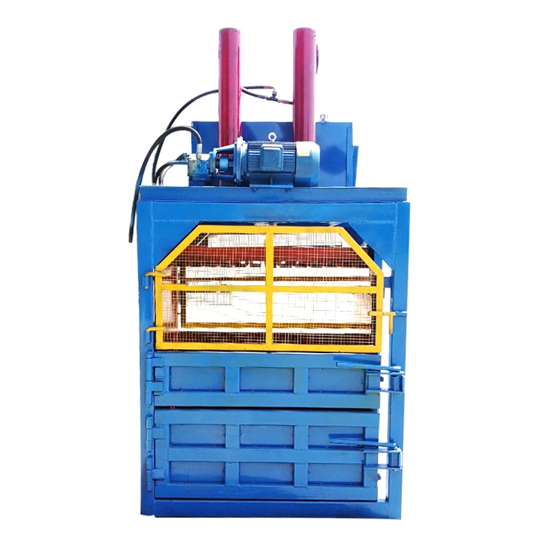 Vertical Type Small Compression Waste Paper Hydraulic Baler