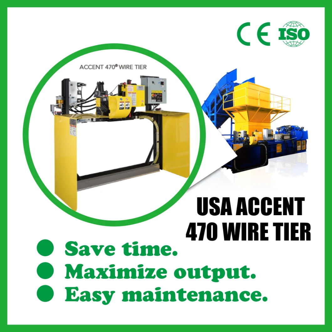 Fully Automatic Horizontal Two RAM Packing Machine Baler