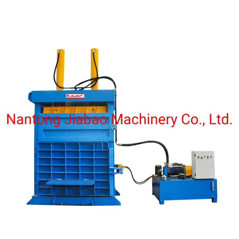 Use Tyre Hydraulic Vertical Baler Plastic Bottle Baling Machine/Waste Tire Press Baling Machine