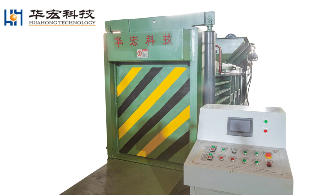 Hua Hong Hpm-315 Semi-Automatic Horizontal Non-Metal Baler with Reliable Performance