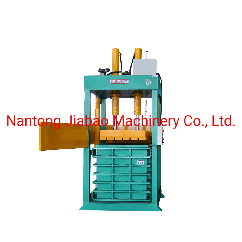 Jewel Baler Machine for Used Clothing/Baling Press Machine/Used Clothes and Textile Compress Baler Machine