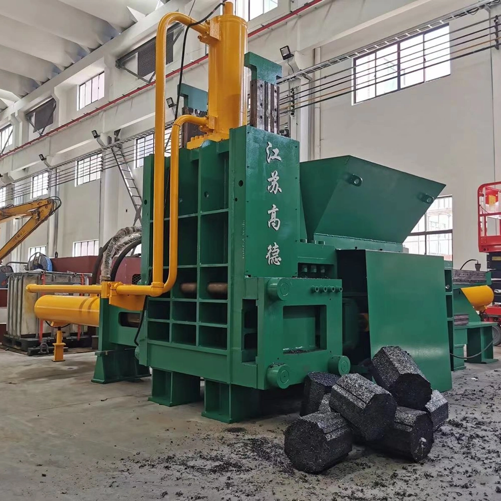 Sx-1600 Three Rams Car Baler Machine Hydraulic Scrap Baler Metal Press Aluminum Can Scrap Metal Hydraulic Baler