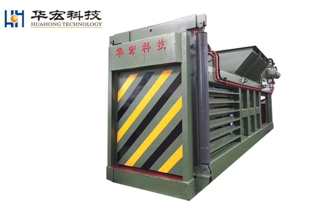 Hua Hong Hpm-315 Semi-Automatic Horizontal Non-Metal Baler