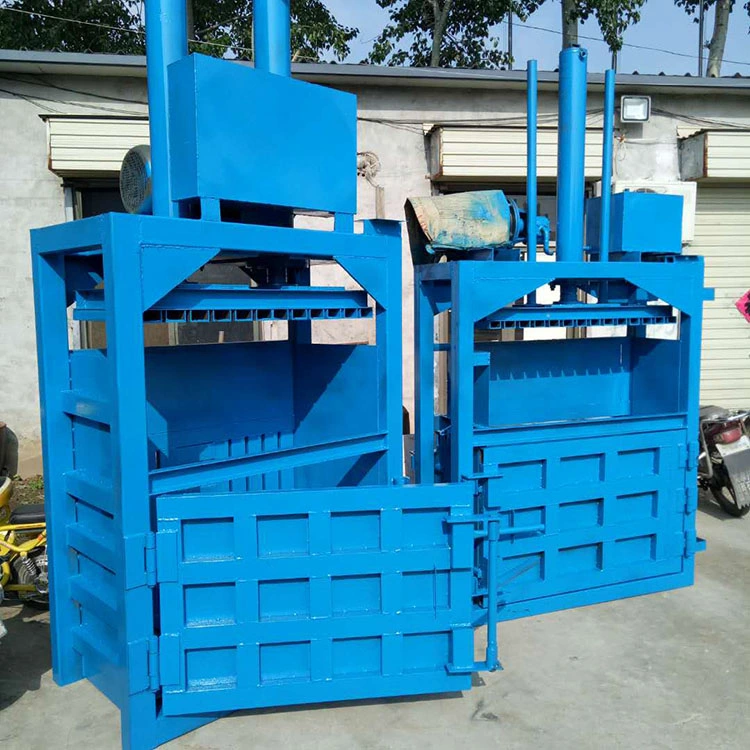 Vertical Hydraulic Baler Waste Clothing Waste Paper Baler Use for Plastic Bottles