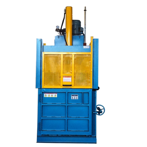 Medium Capacity Vertical Waste Tyre Baler