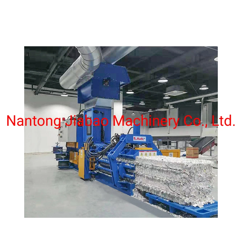 Hydraulic Waste Paper Baler Machine/Hydraulic Pet Bottle Recycling Machine/Horizontal Hydraulic Packing Machine for Pressing Cardboard