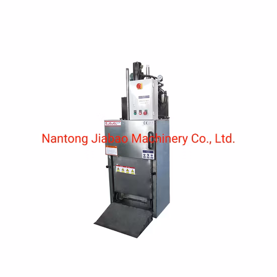 Jewel Brand Factory Supply Certifié ISO CE Ordures marines hydrauliques verticales/ordures d'hôtel/ordures de supermarché/presse à balles d'ordures de navire