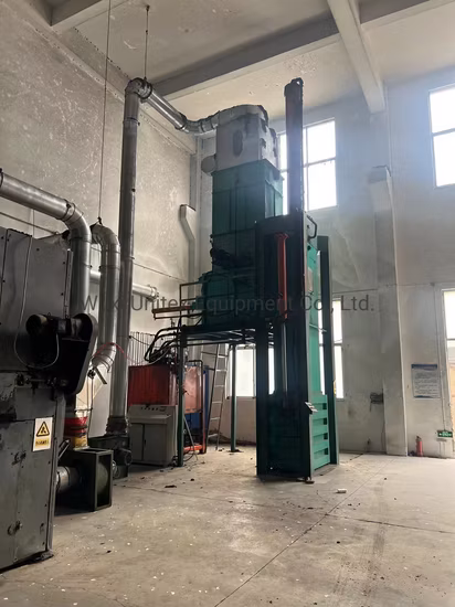 Presse à balles de presse à balles de machine de conditionnement de laine de polyester de fibre de coton