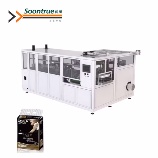 Machine à emballer de groupage de papier de soie à grande vitesse